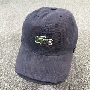 Vintage Lacoste Hat Faded And Distressed Beautiful One Of A Kind Baseball Style